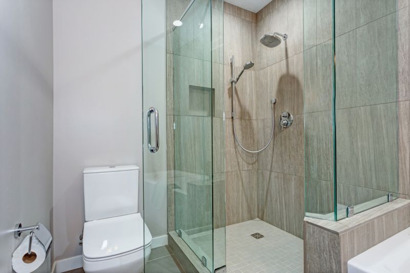 Chic Bathroom Shower Space